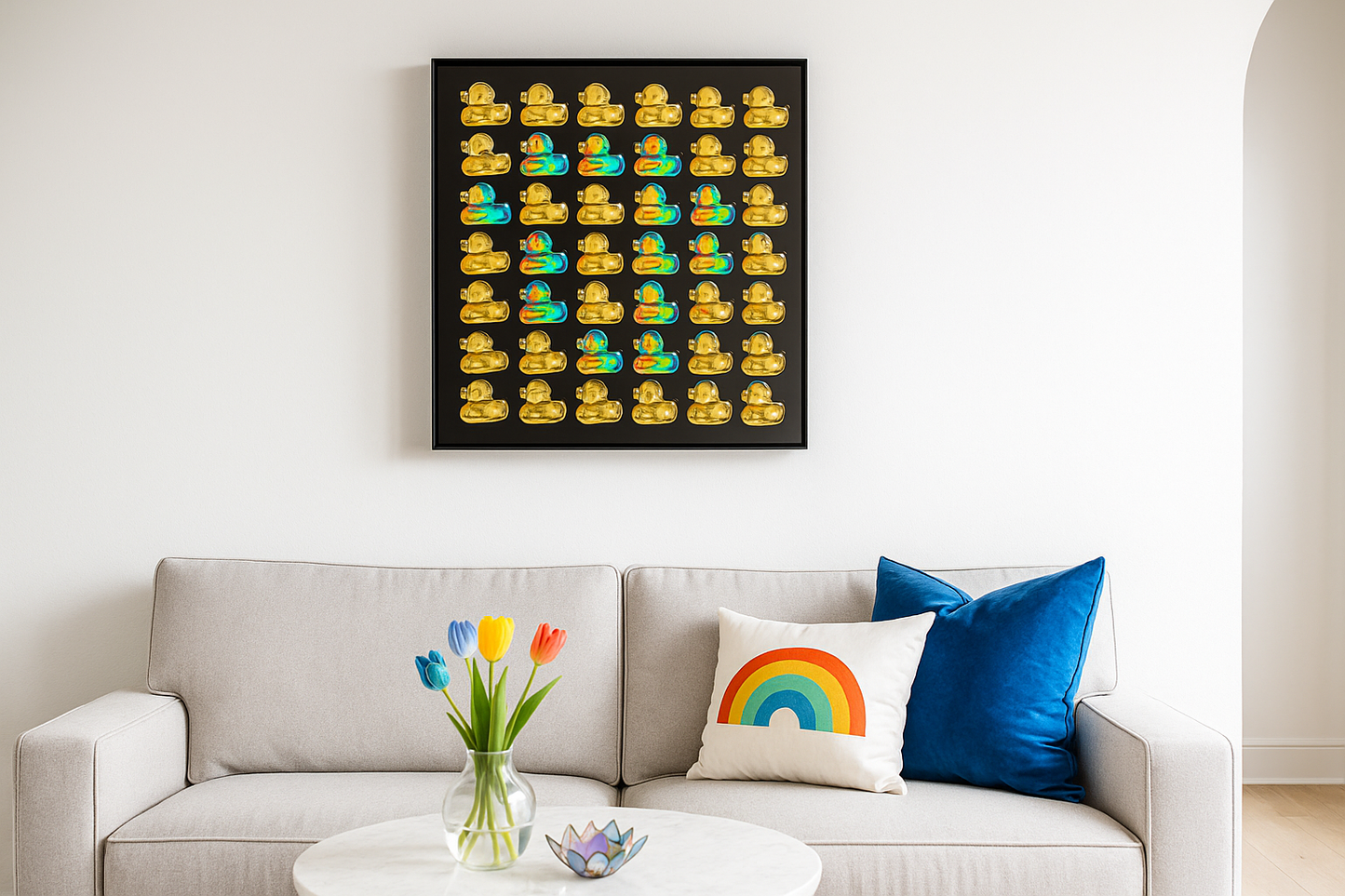 להקת ברווזים גדולה - שחור