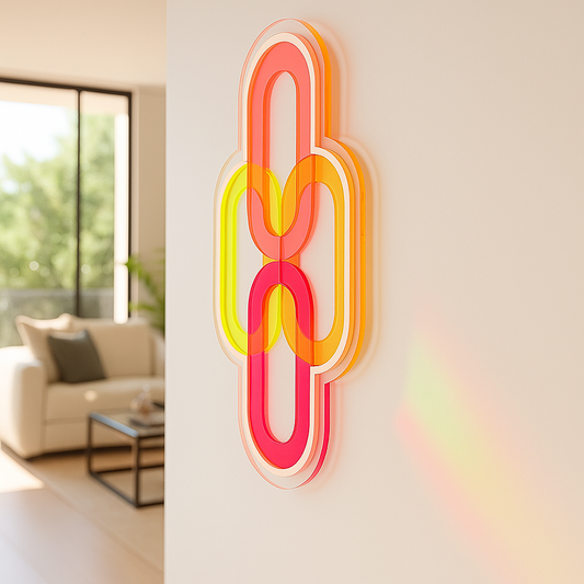 חוליות צבעוניות זוהרות