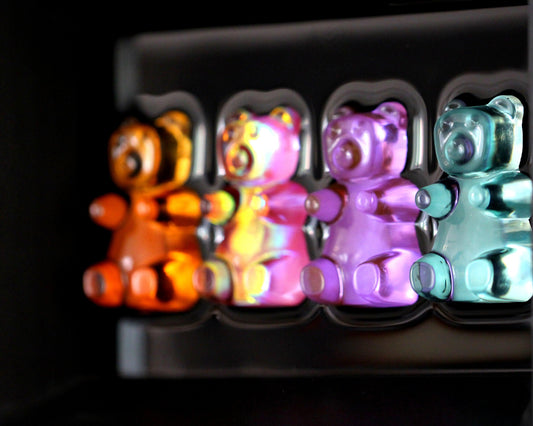 4 Gummy Bears Wall Hanging Pop Art - Talush Art