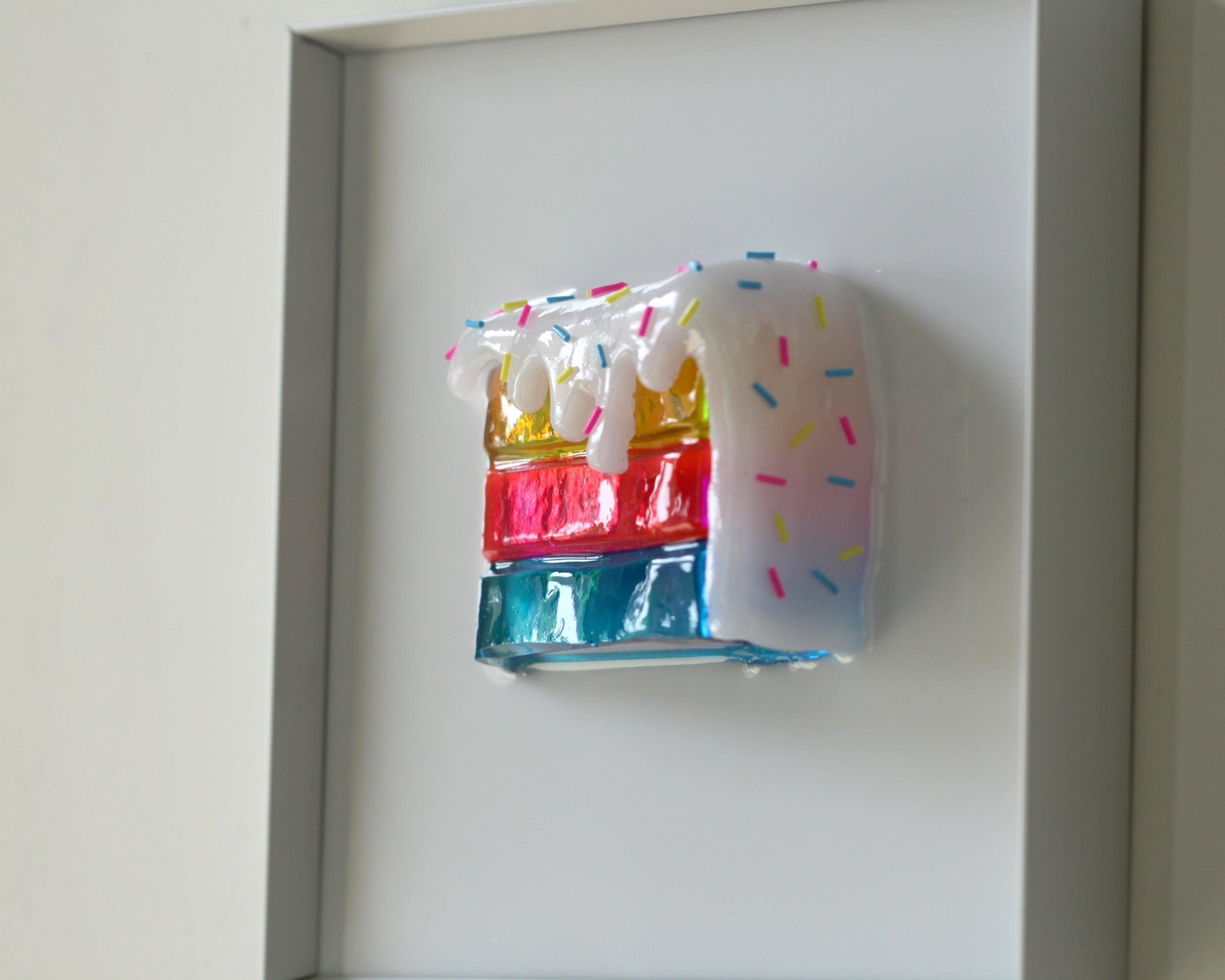 CMY cake wall decor - Talush Art