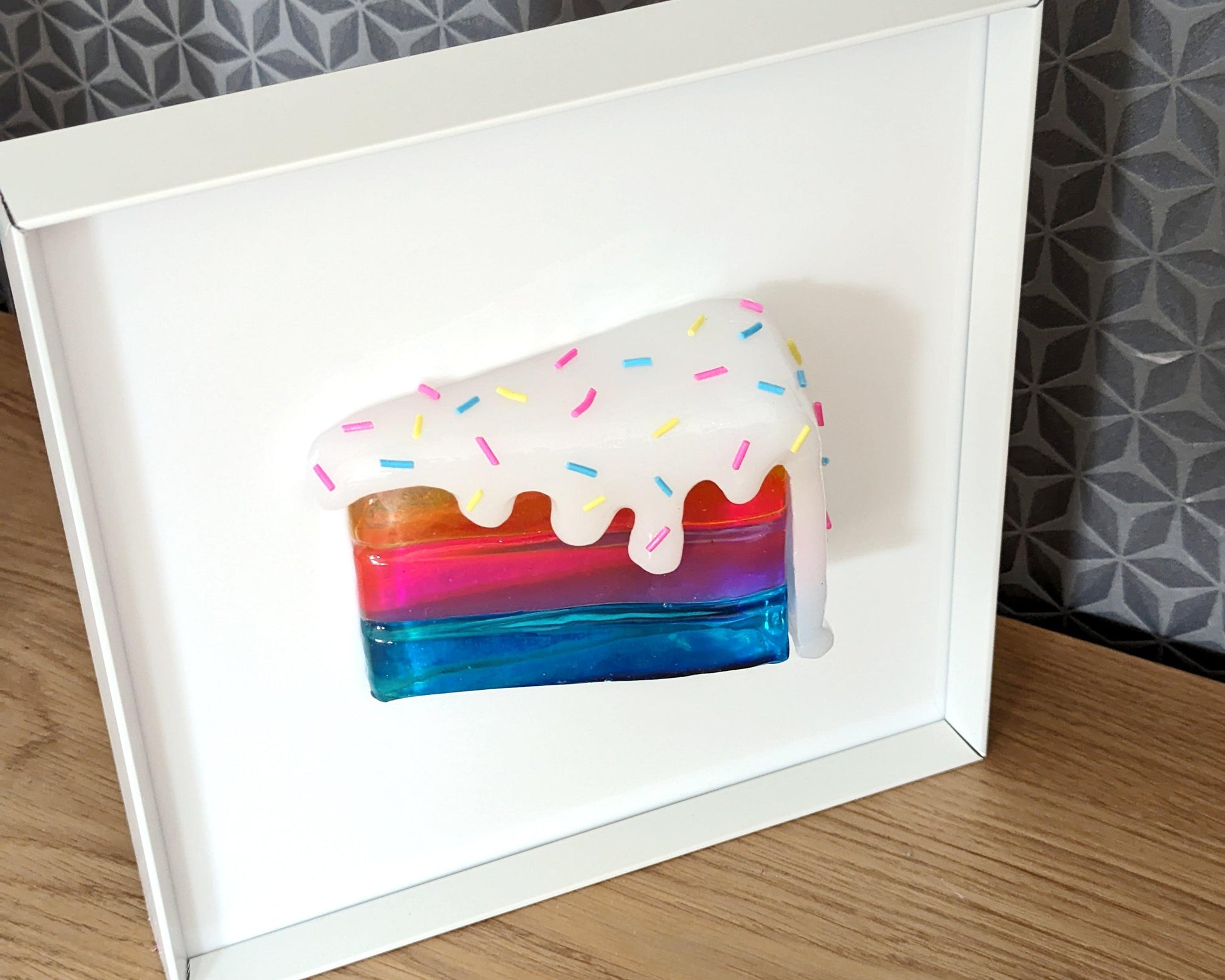 CMY cake wall decor - Talush Art