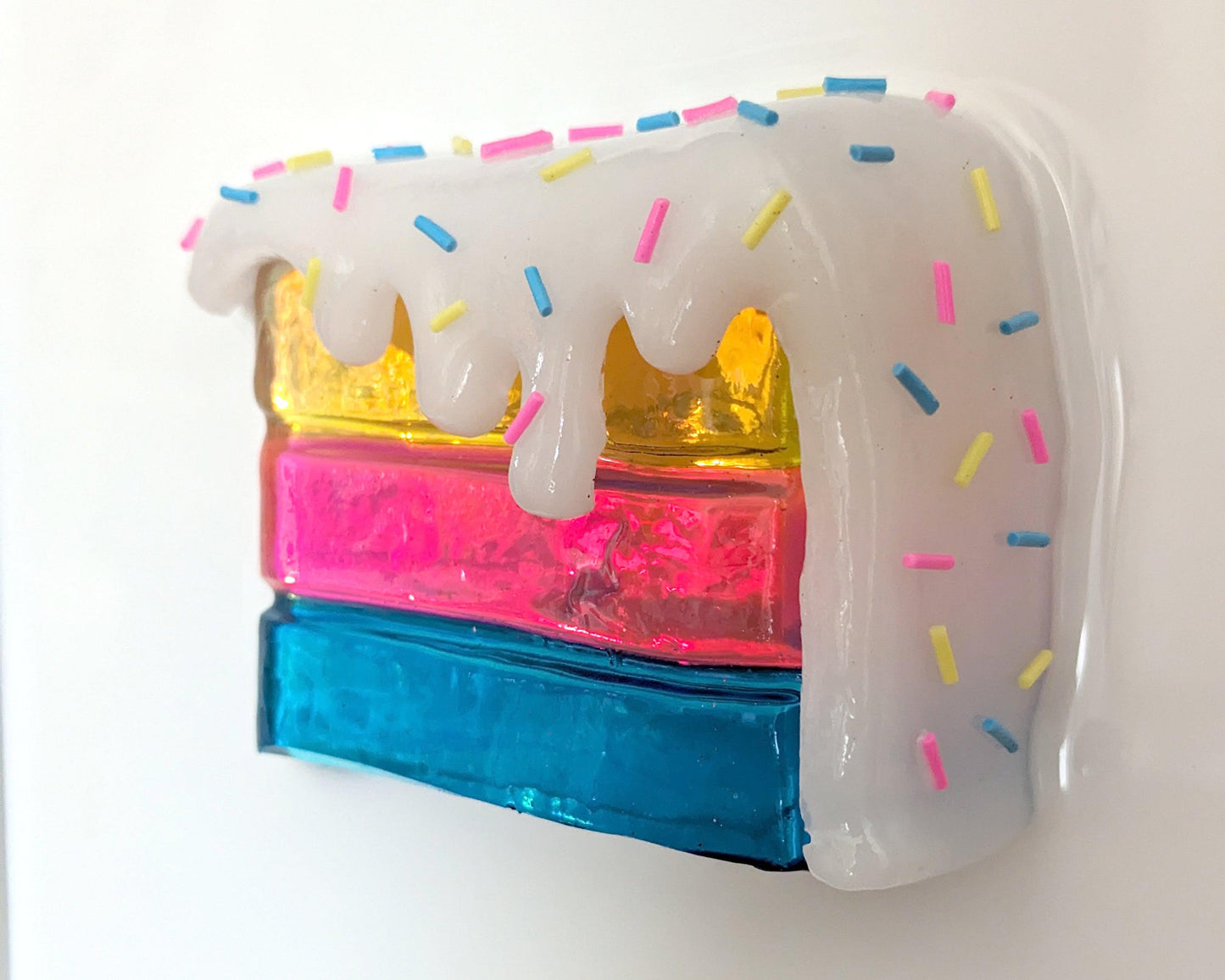 CMY cake wall decor - Talush Art