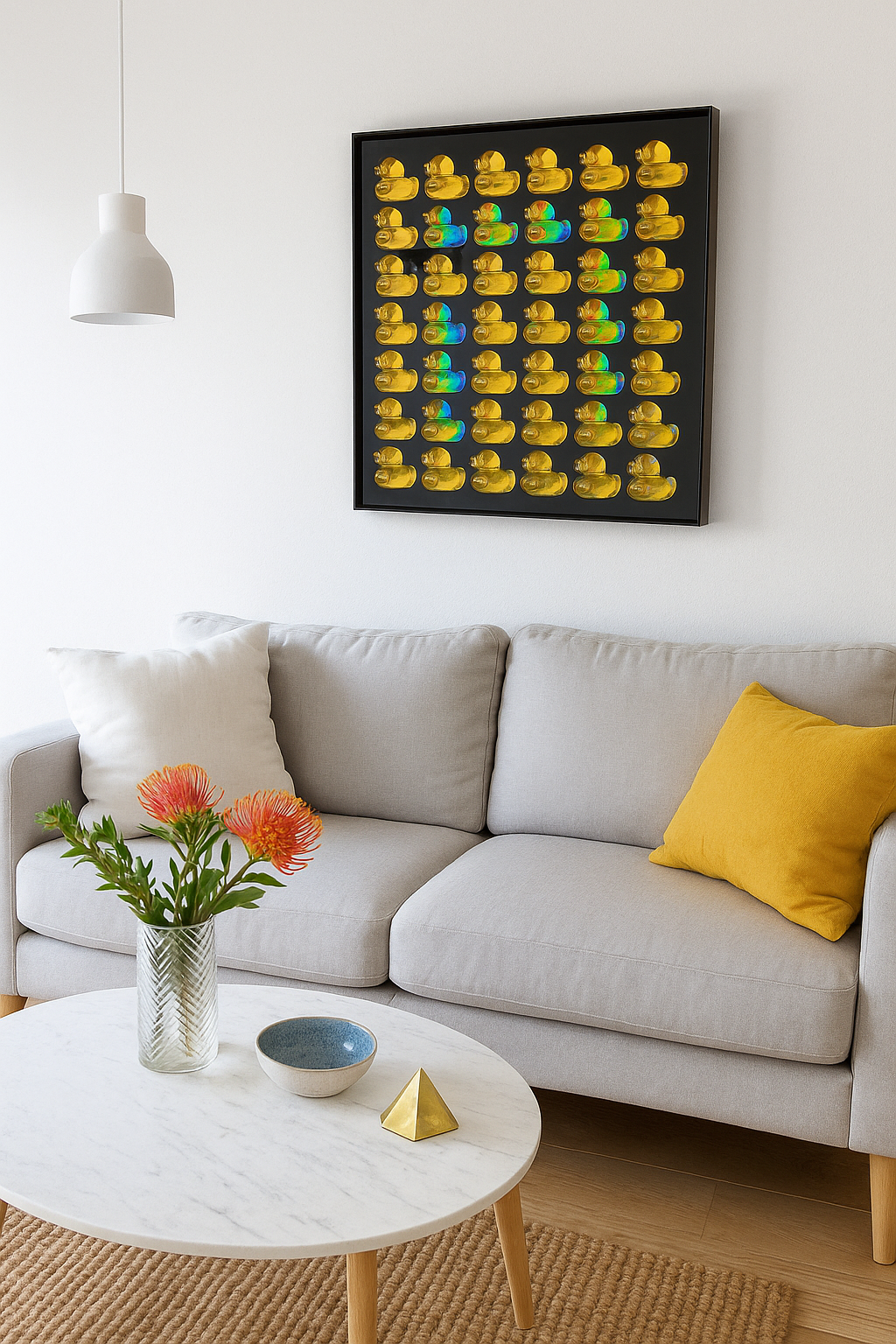 להקת ברווזים גדולה - שחור