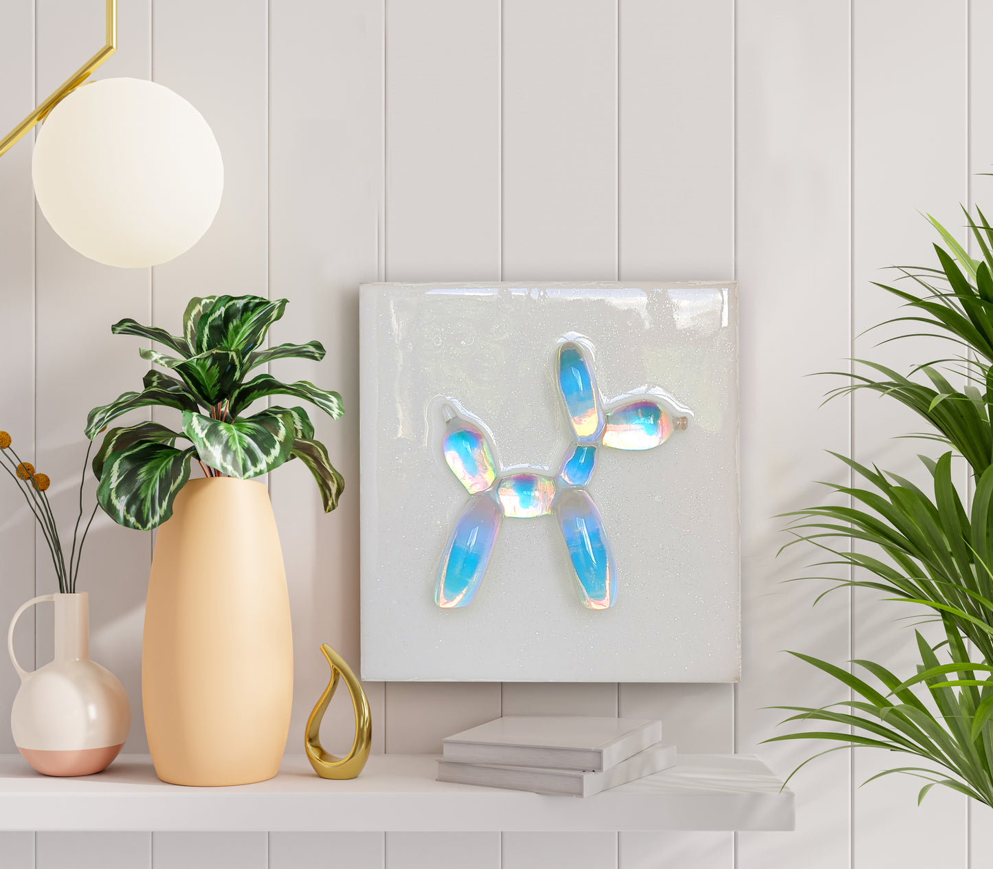 כלב בלון זוהר בחושך