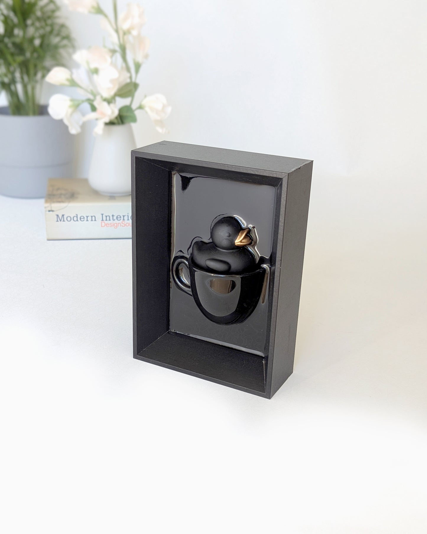 ברווז בכוס - שחור