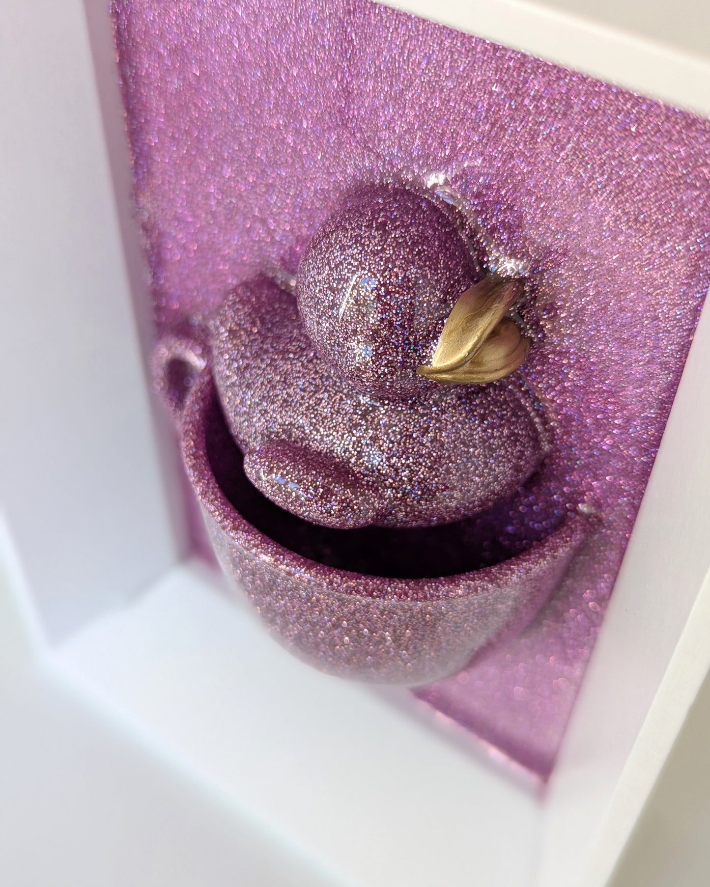 ברווז בכוס - סגול מנצנץ