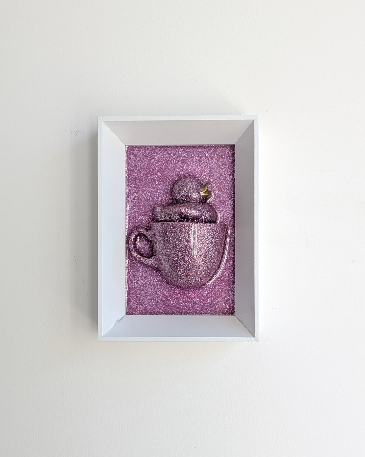 ברווז בכוס - סגול מנצנץ