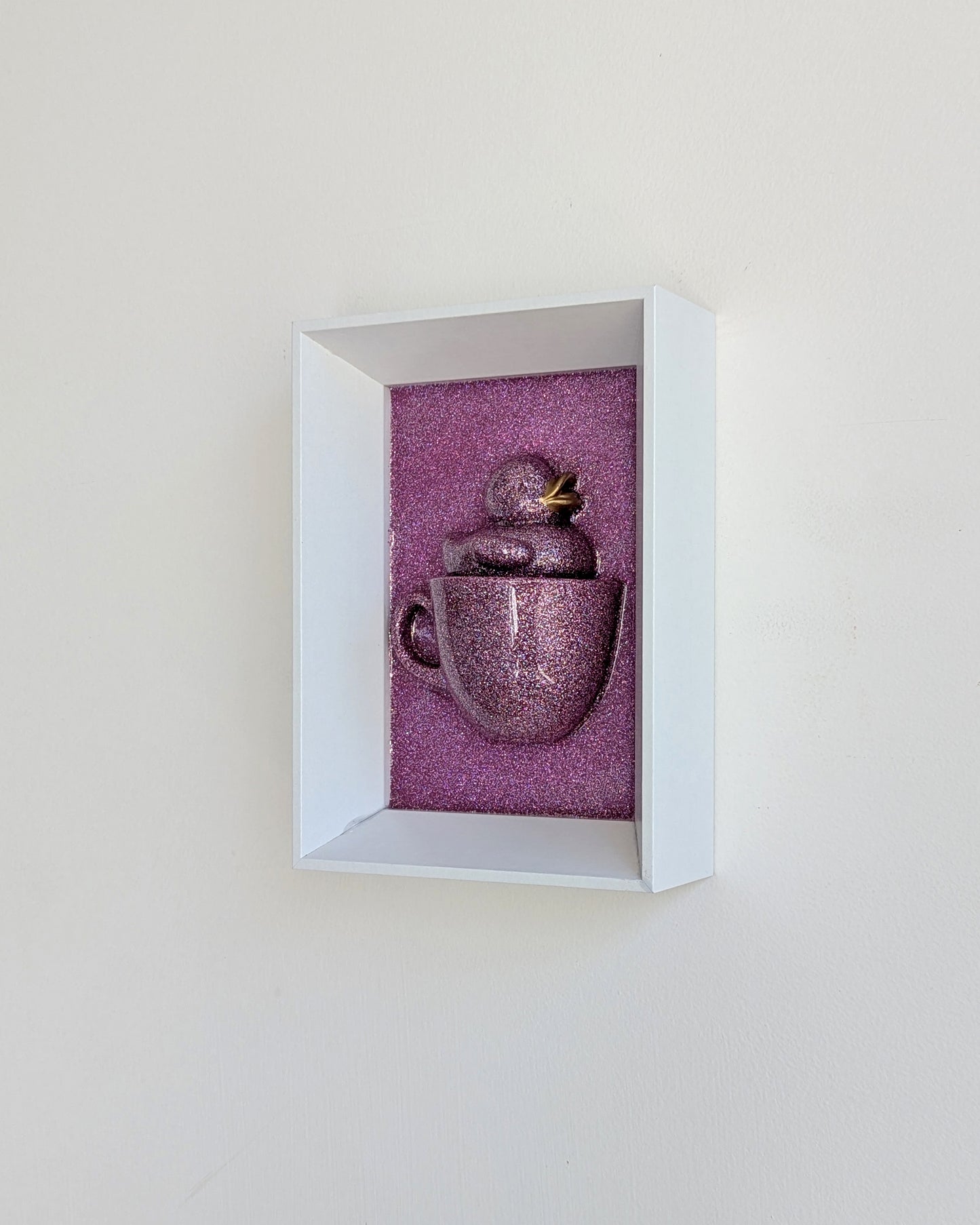 ברווז בכוס - סגול מנצנץ