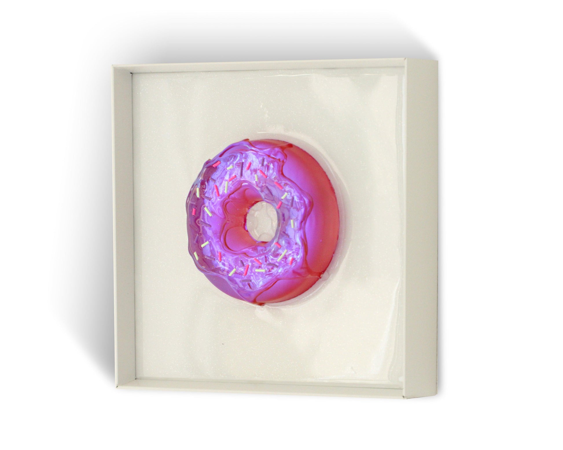 Iridescent Dream Donut - purple - Talush Art