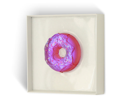 Iridescent Dream Donut - purple - Talush Art