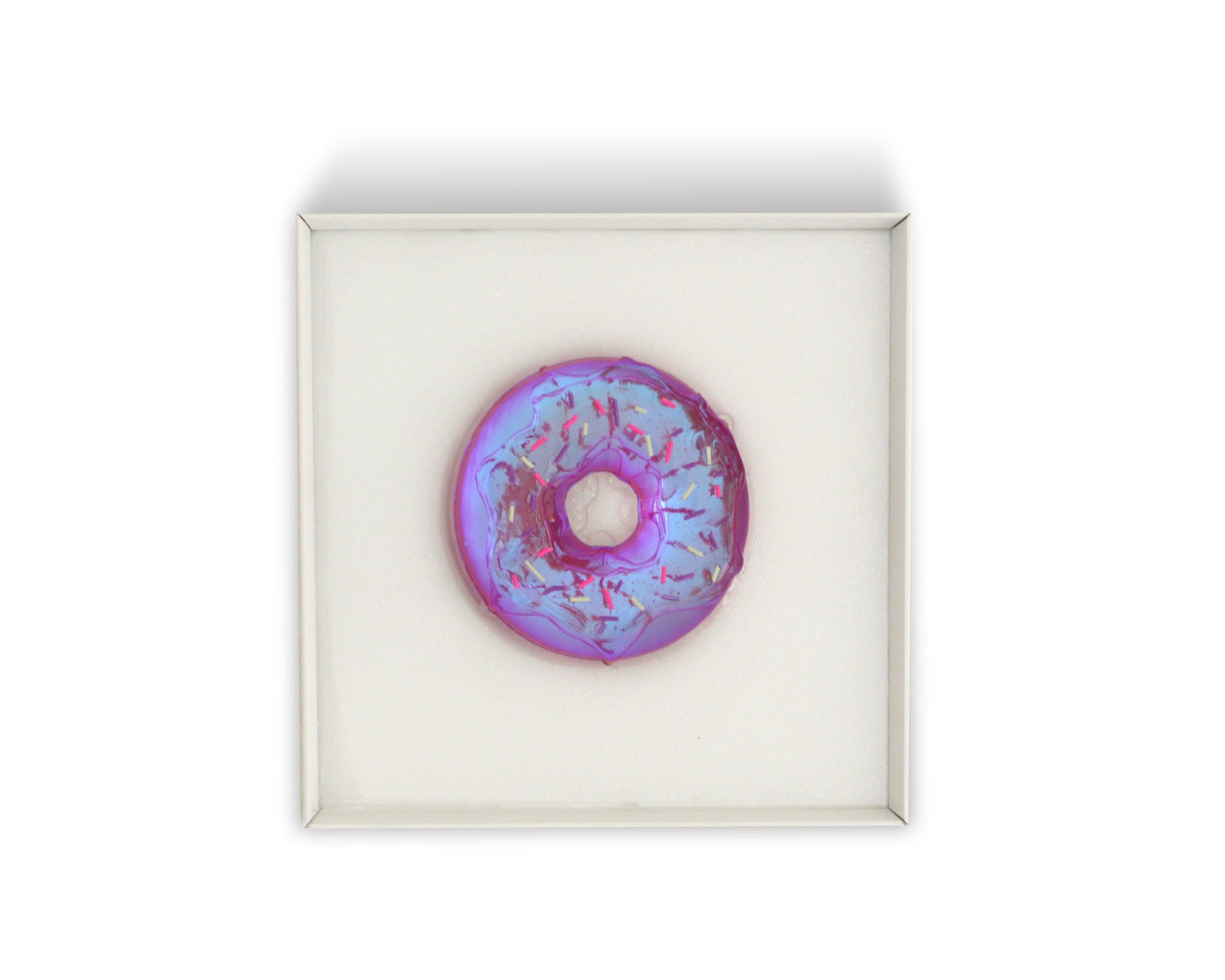 Iridescent Dream Donut - purple - Talush Art