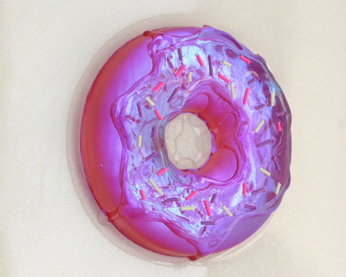 Iridescent Dream Donut - purple - Talush Art