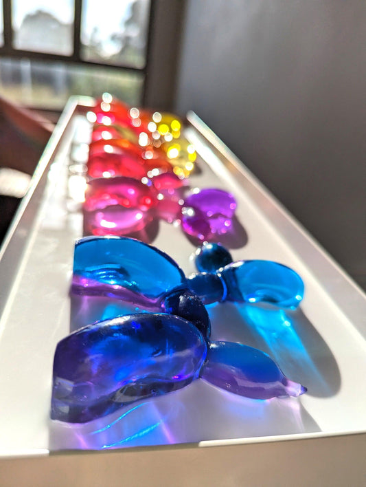 Wall Hanging Art of Colorful Balloon Dogs - Talush Art