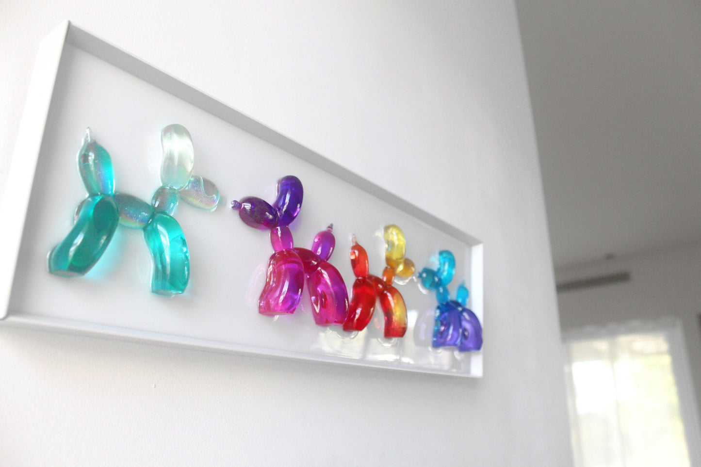 Colorful Balloon Dogs Wall Decore - Talush Art