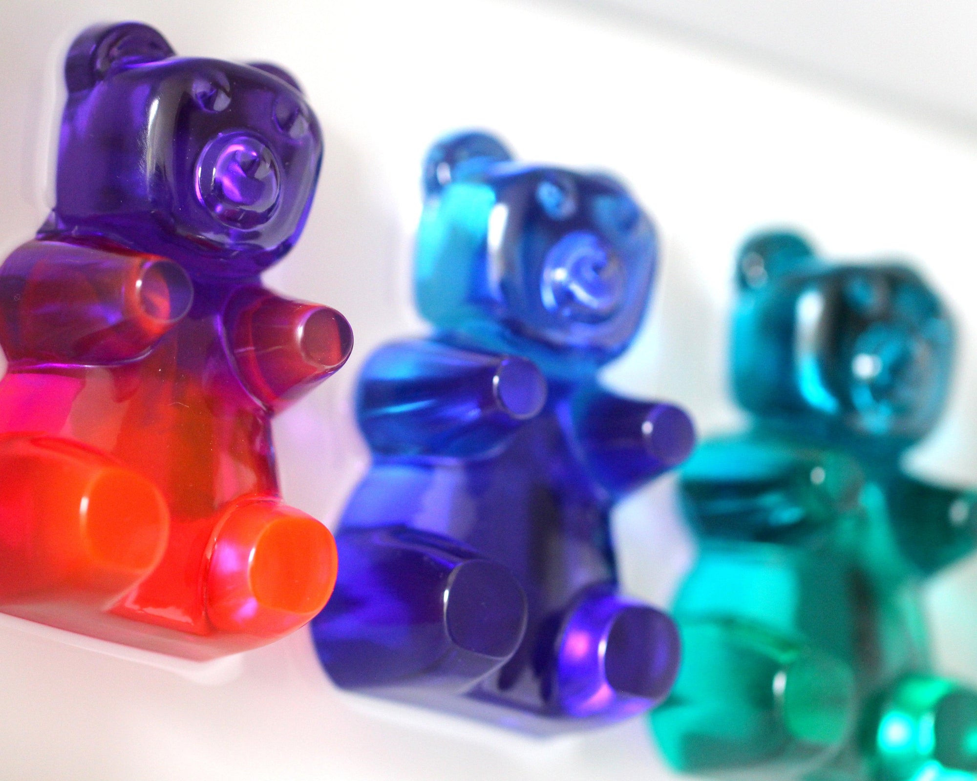 Three Gummy Bears Wall Hanging Pop Art - Talush Art
