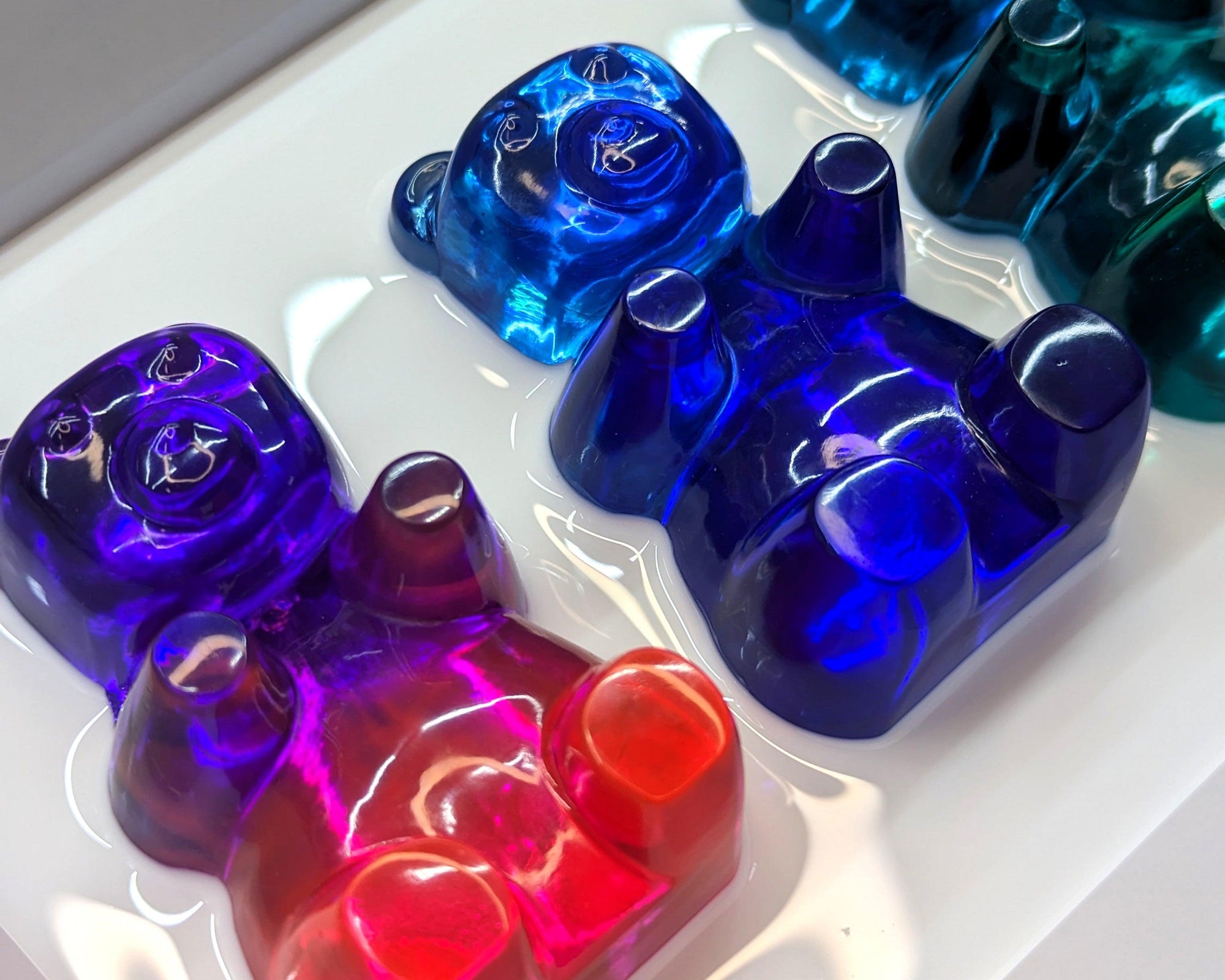 Three Gummy Bears Wall Hanging Pop Art - Talush Art