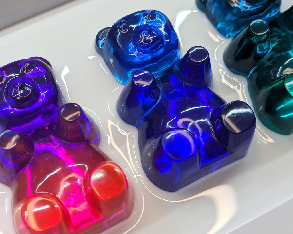 Three Gummy Bears Wall Hanging Pop Art - Talush Art