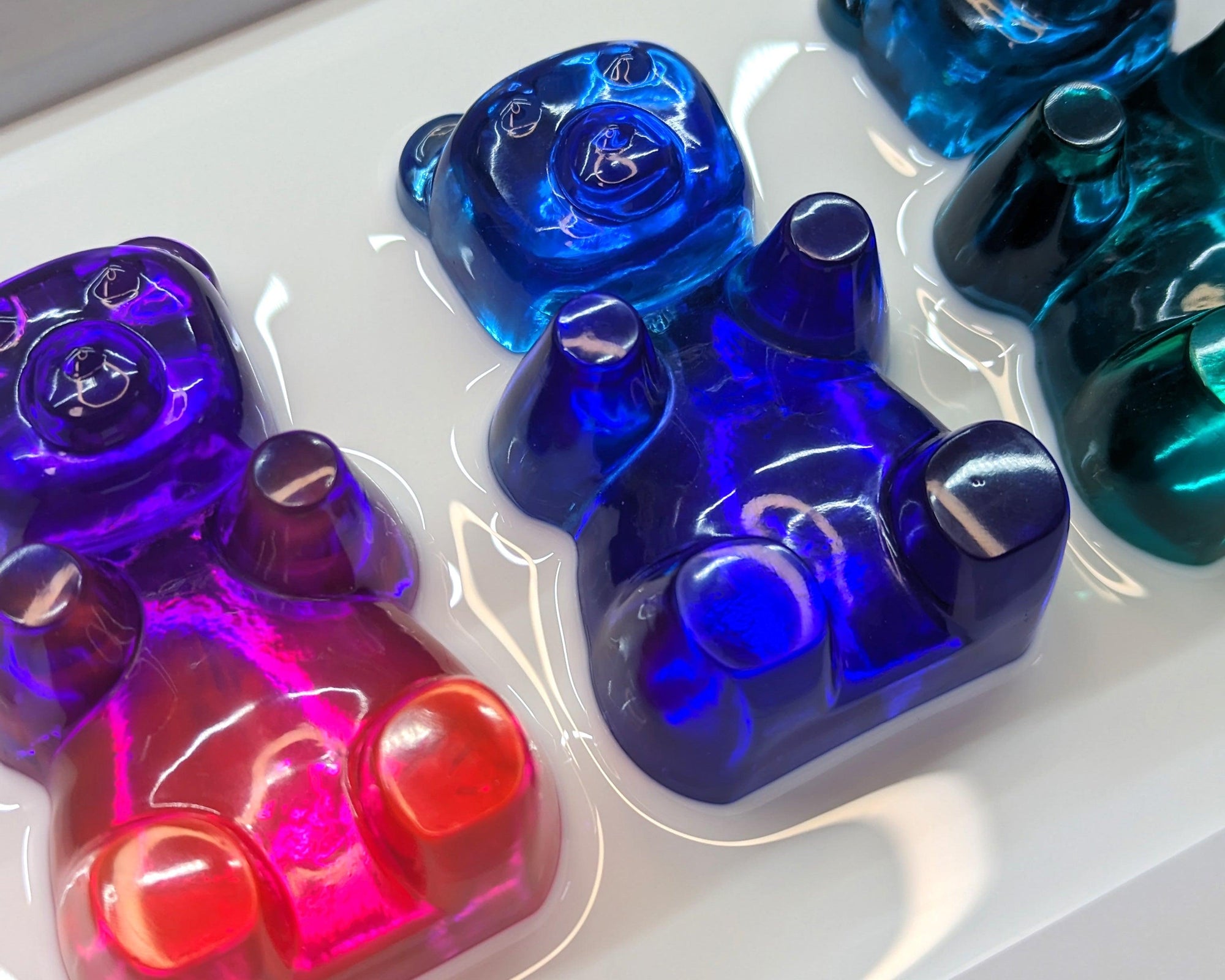 Three Gummy Bears Wall Hanging Pop Art - Talush Art