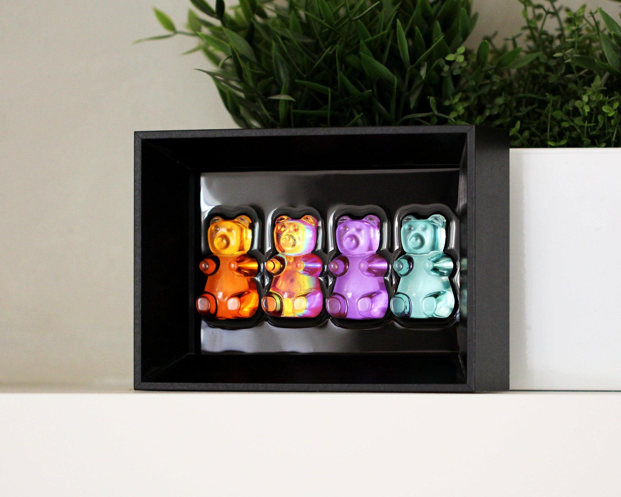 4 Gummy Bears Wall Hanging Pop Art - Talush Art