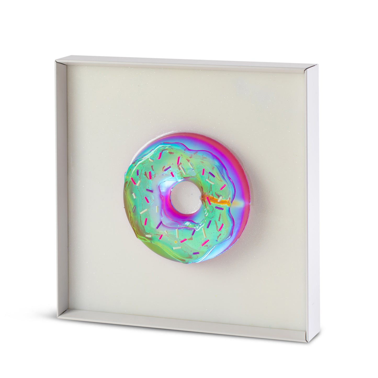 דונאט הולוגרפי ורוד-סגול