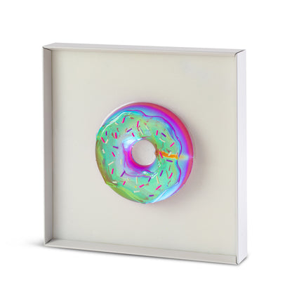 דונאט הולוגרפי ורוד-סגול