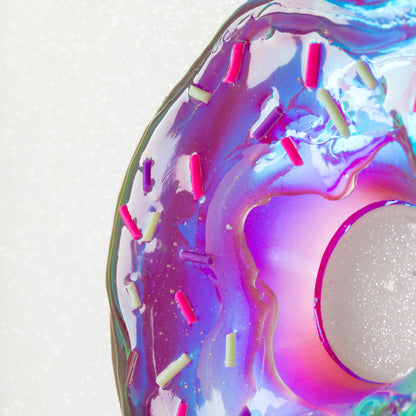 דונאט הולוגרפי ורוד-סגול