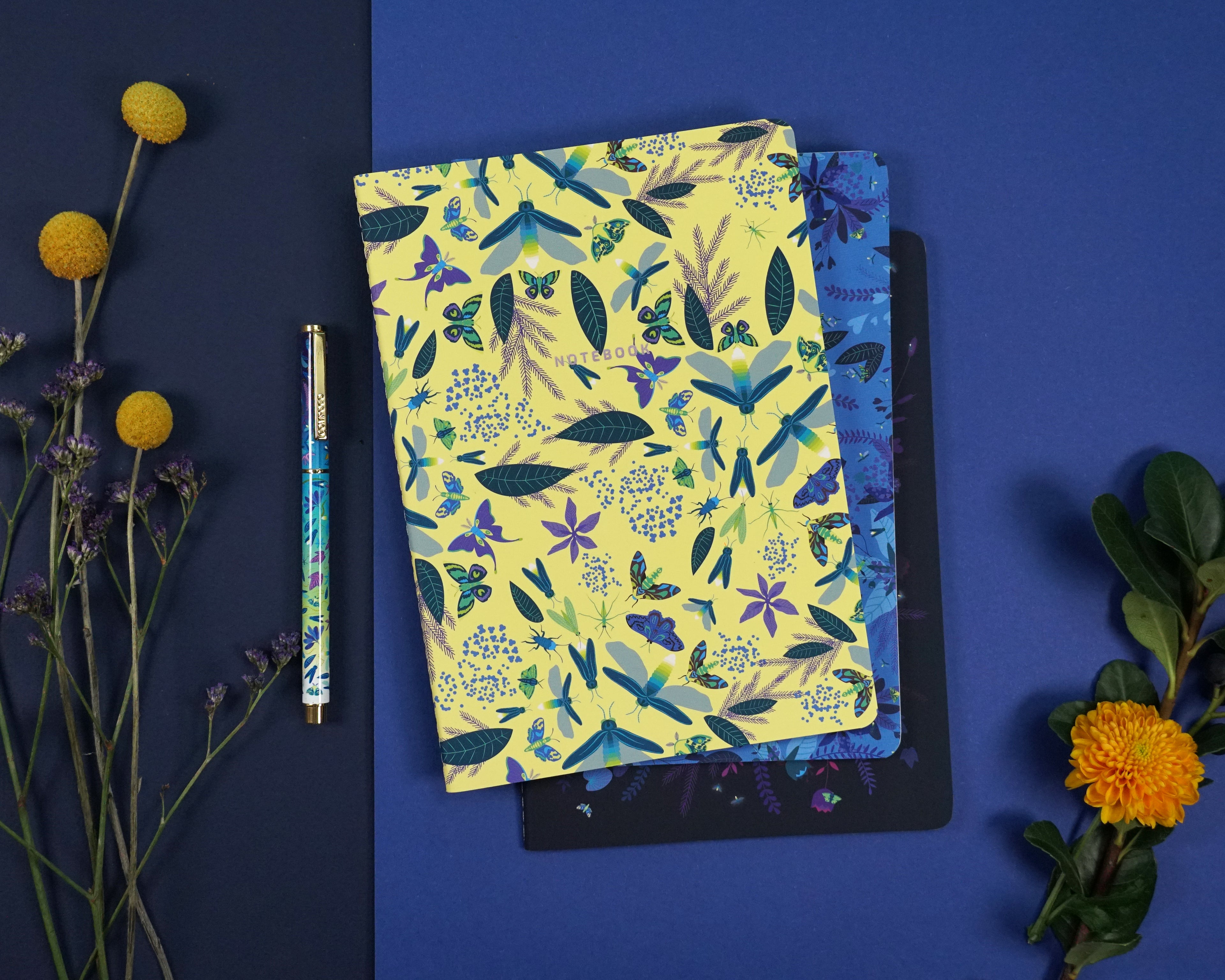 Notebook set - Fireflies