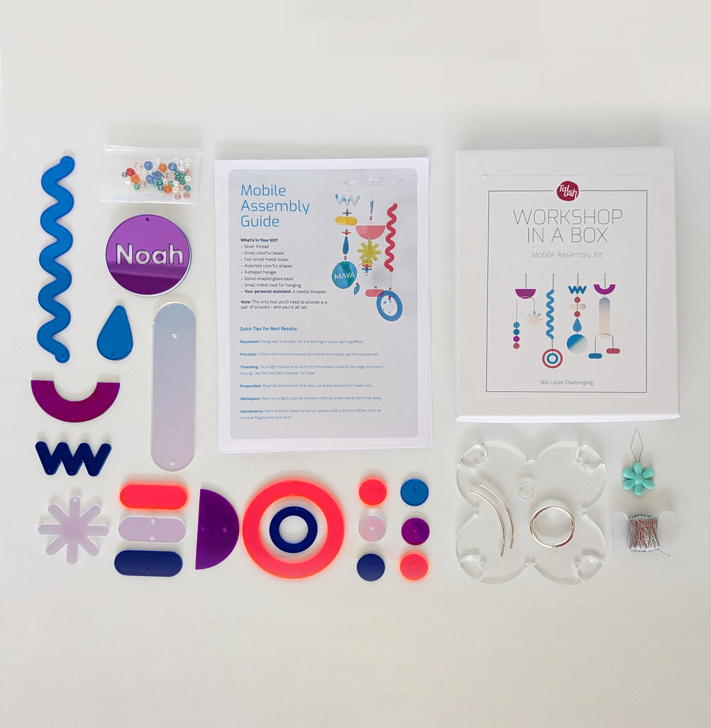 Personalized Hanging Mobile Kit for Home Decor – Galaxy