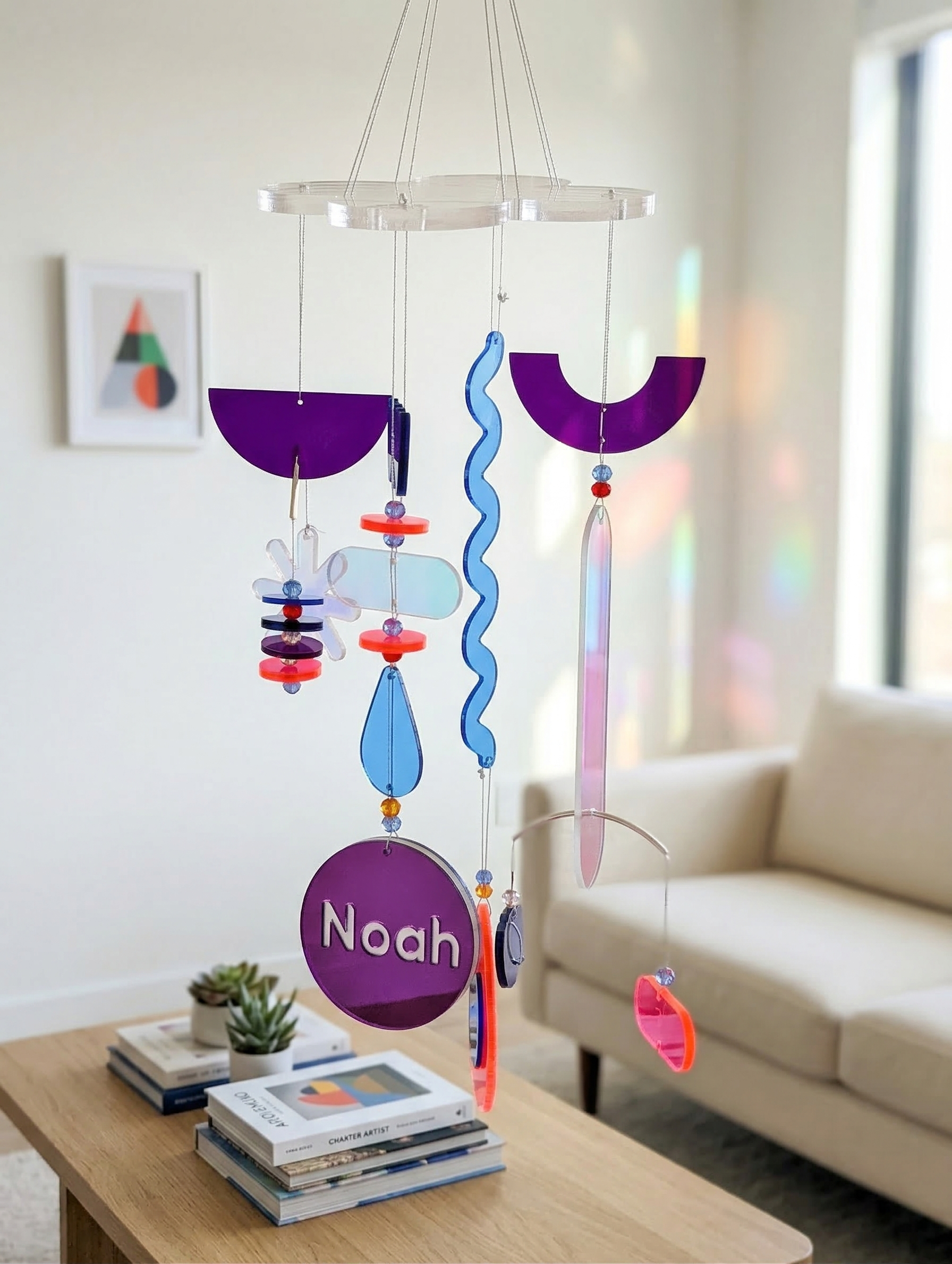 Personalized Hanging Mobile Kit for Home Decor – Galaxy