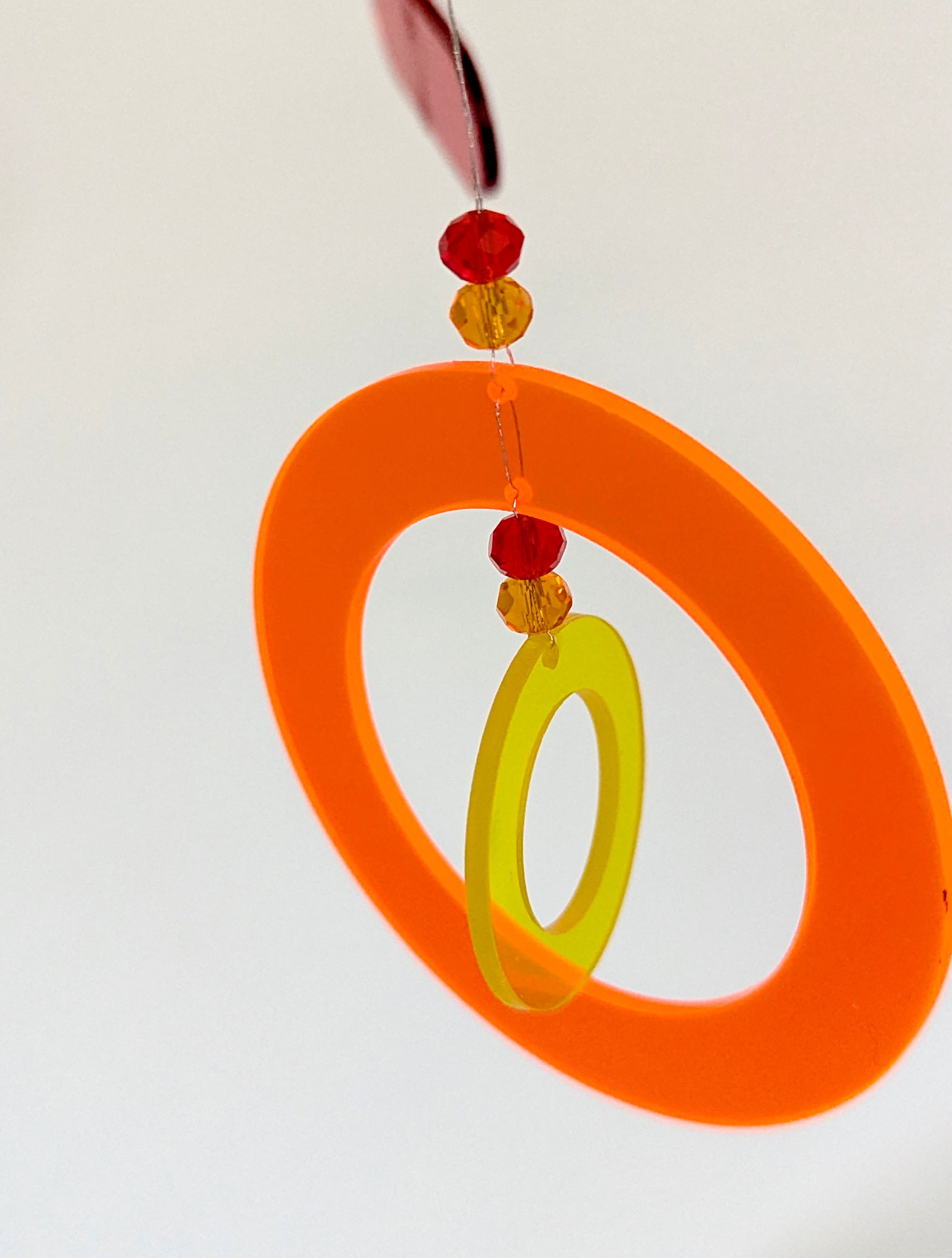 Personalized Hanging Mobile Kit for Home Decor – Sunset