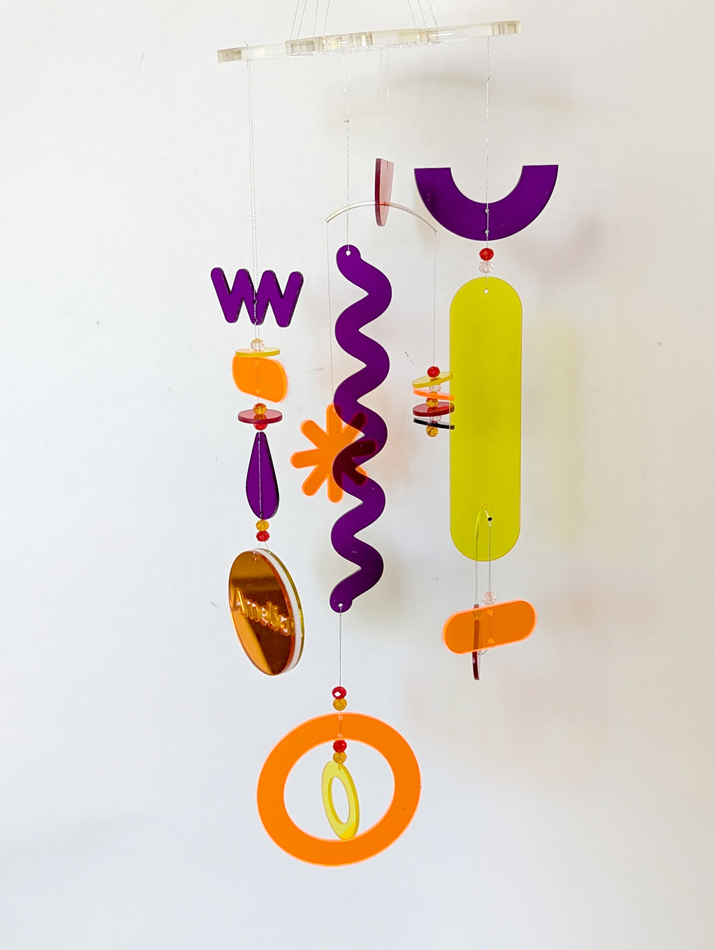 Personalized Hanging Mobile Kit for Home Decor – Sunset