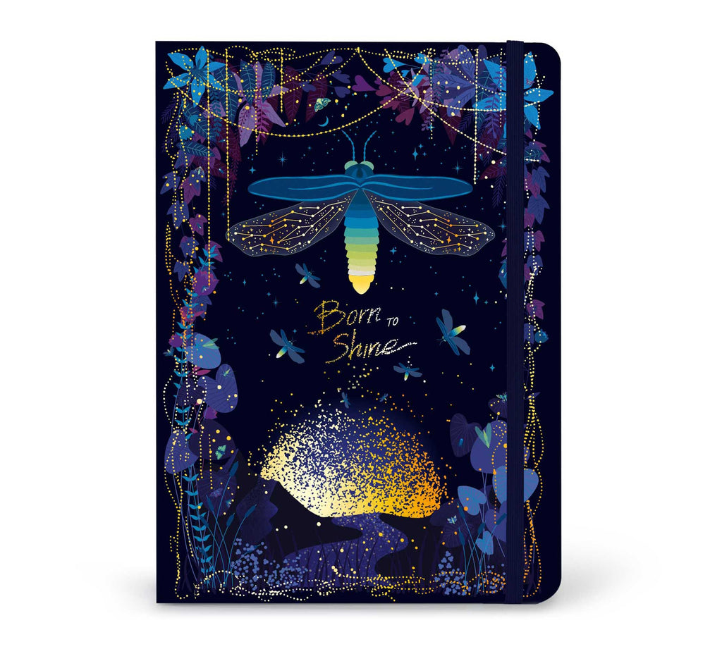Hard cover Journal - Fireflies