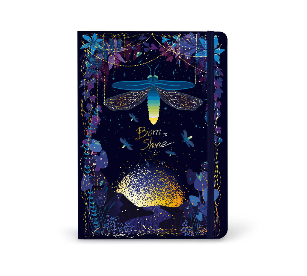 Hard cover Journal - Fireflies