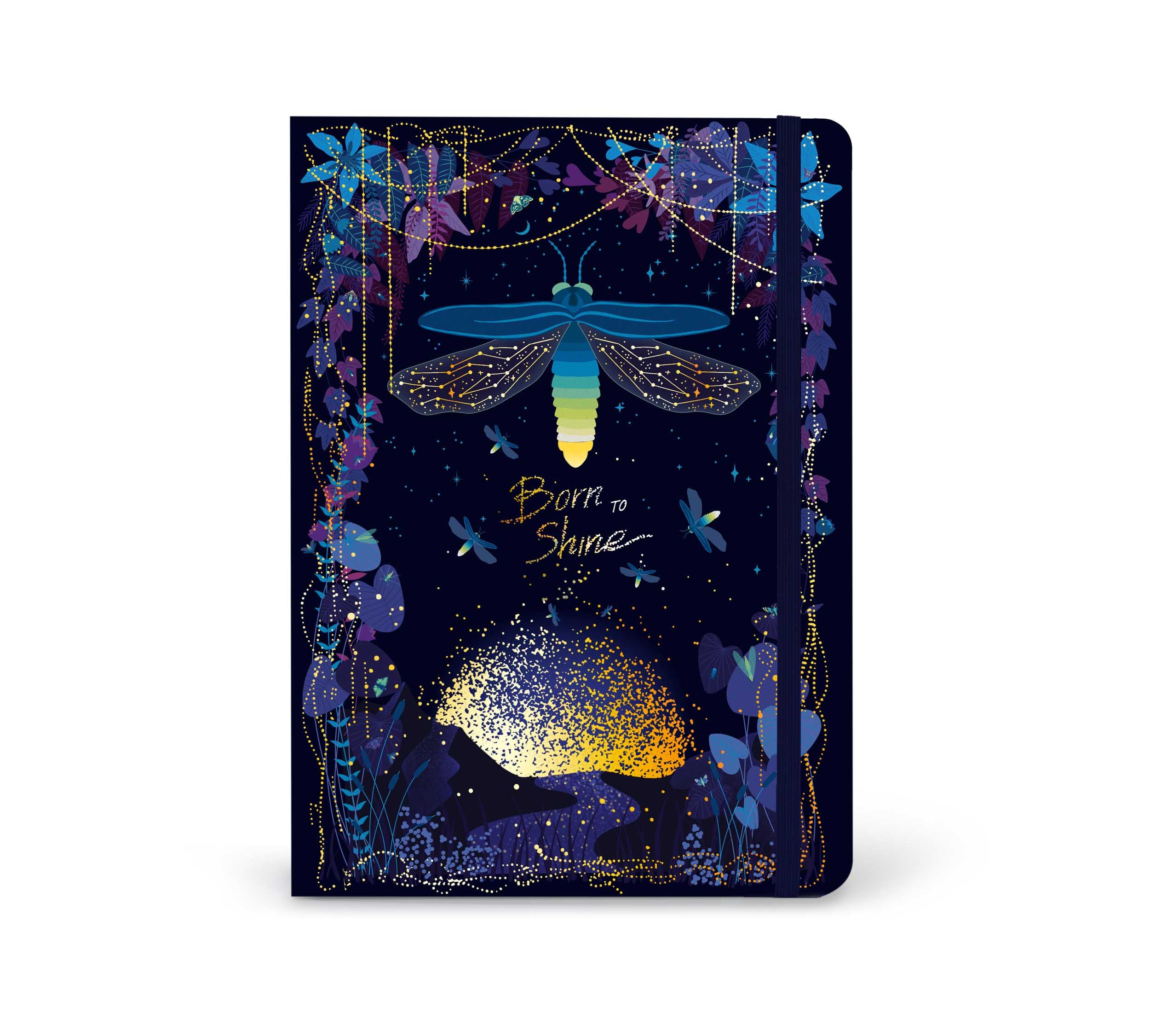 Hard cover Journal - Fireflies