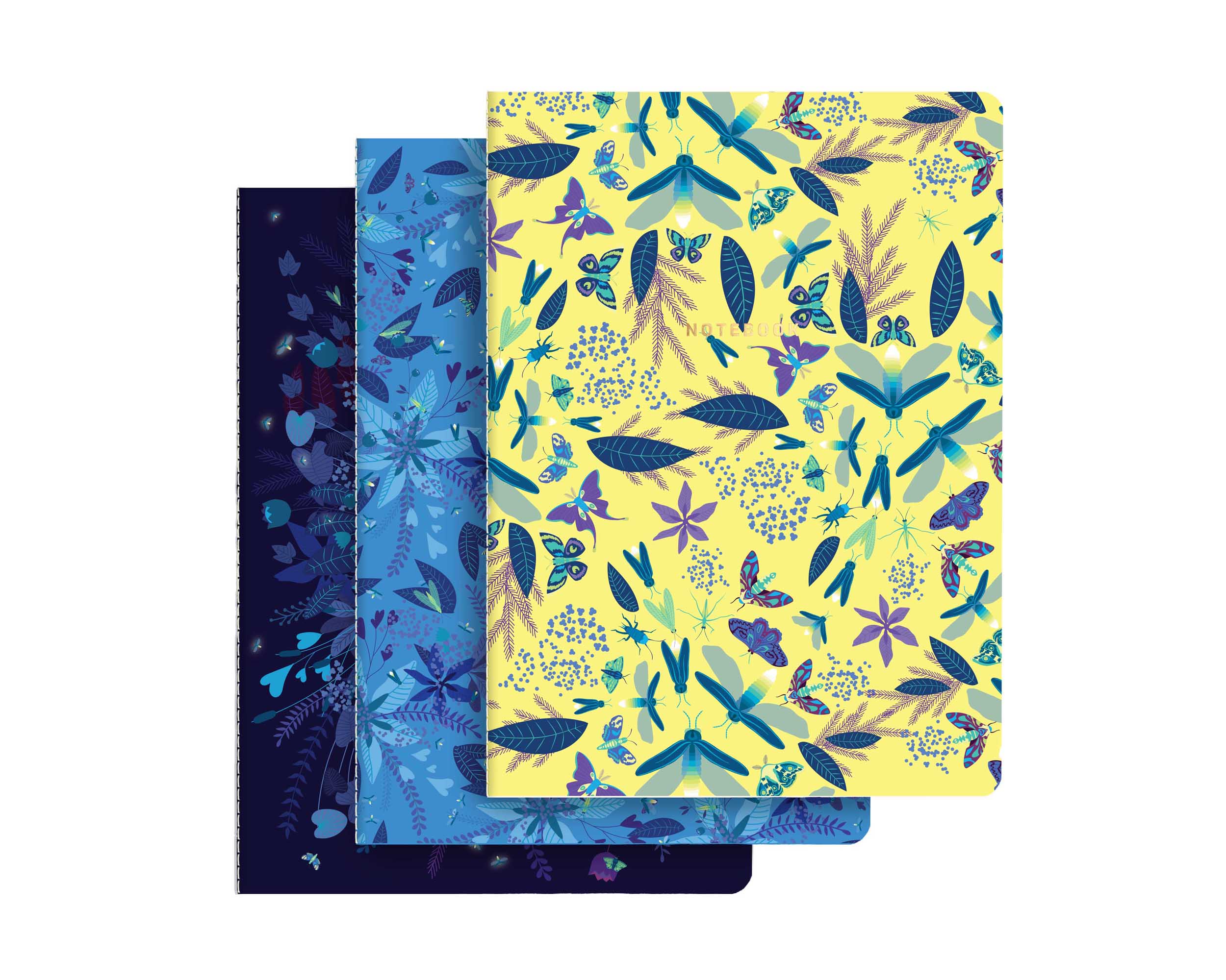 Notebook set - Fireflies