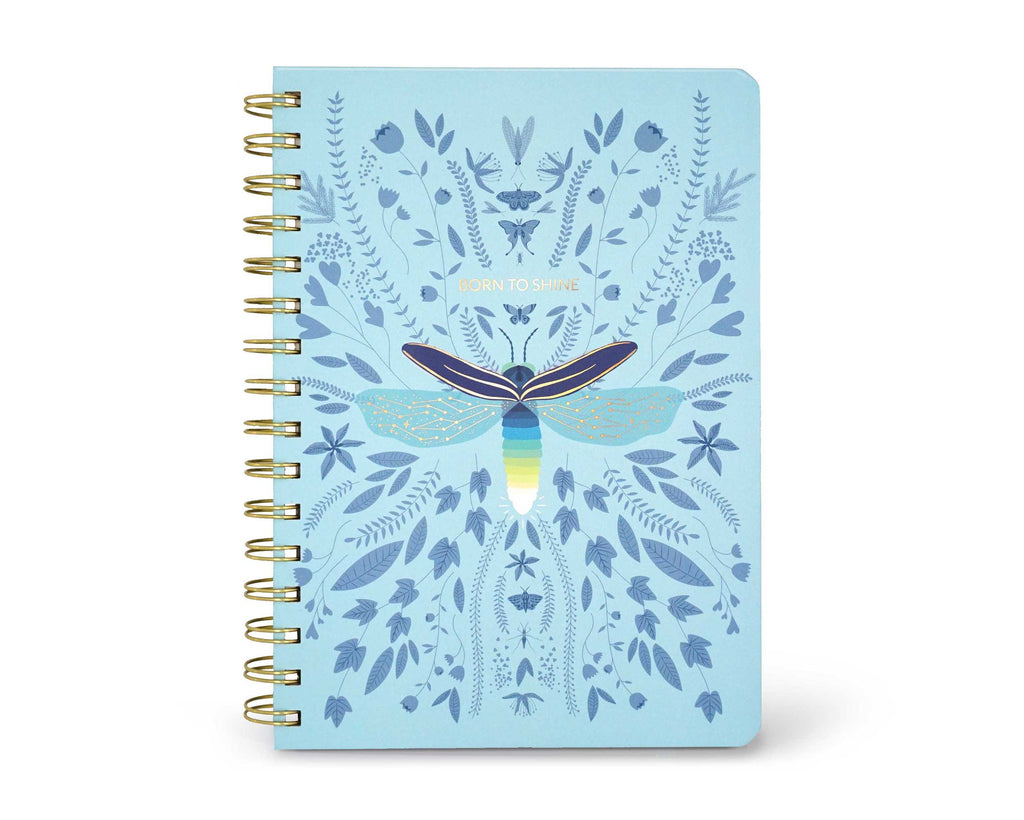 Spiral notebook - Fireflies