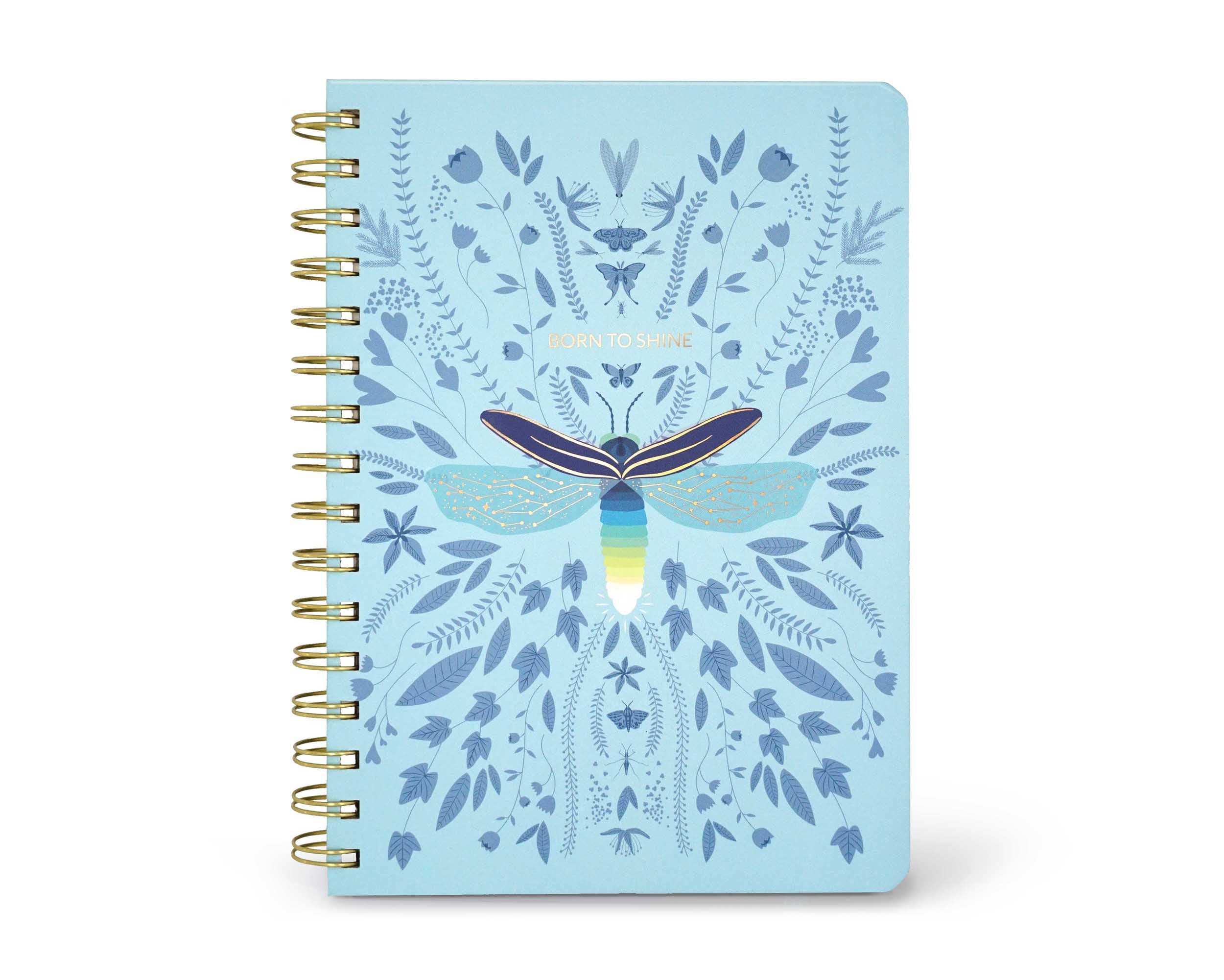 Spiral notebook - Fireflies