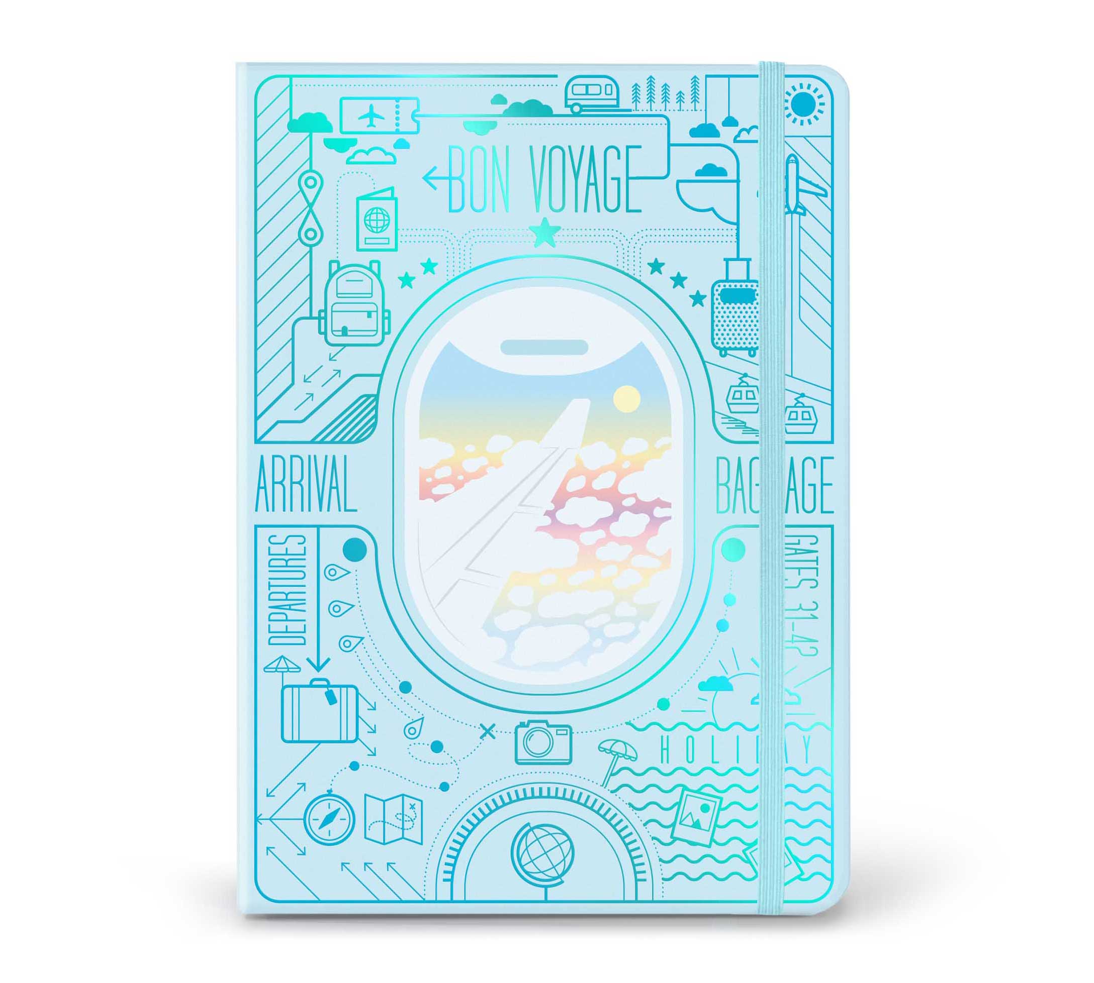 Hard cover Journal - Travel