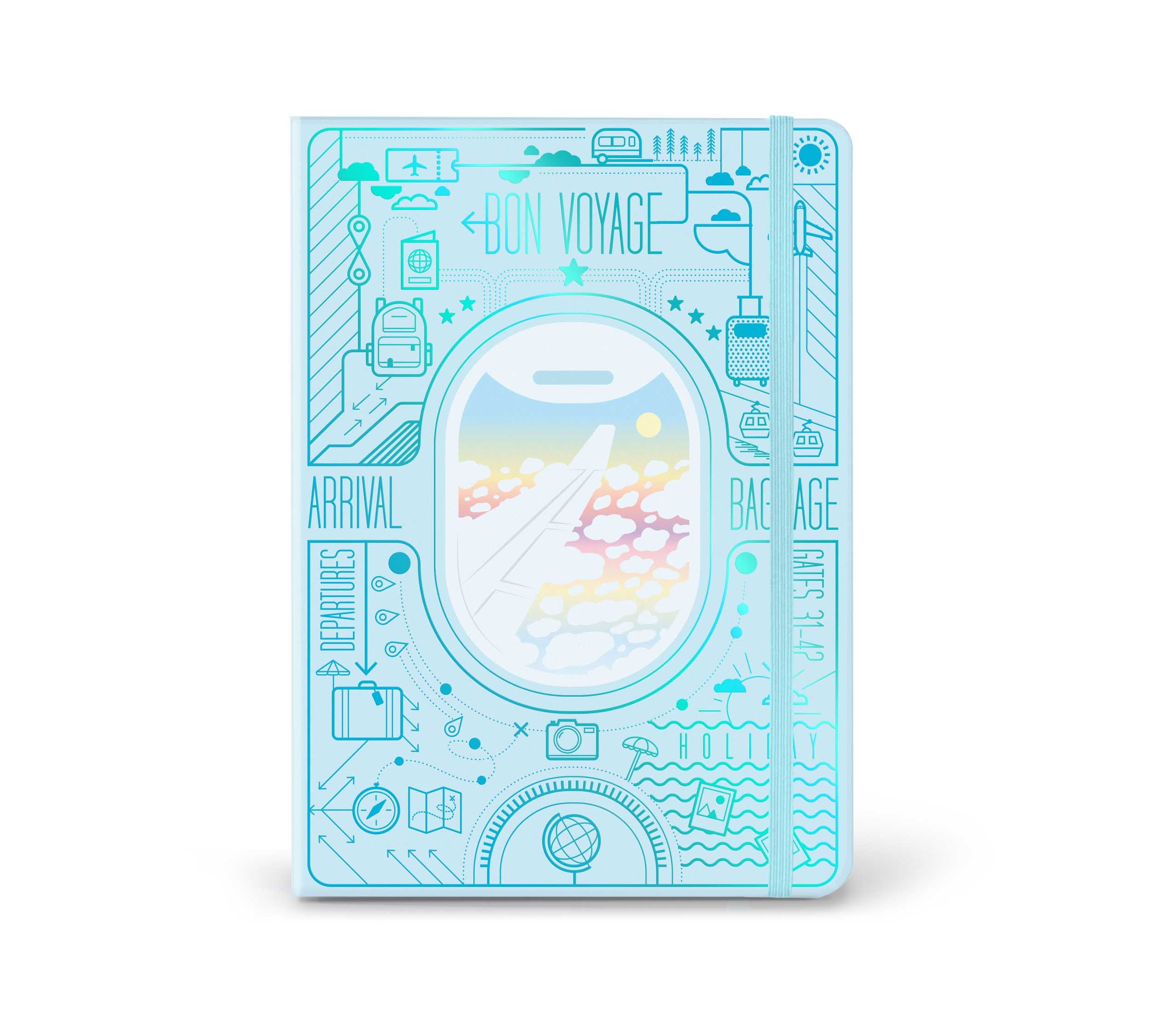 Hard cover Journal - Travel