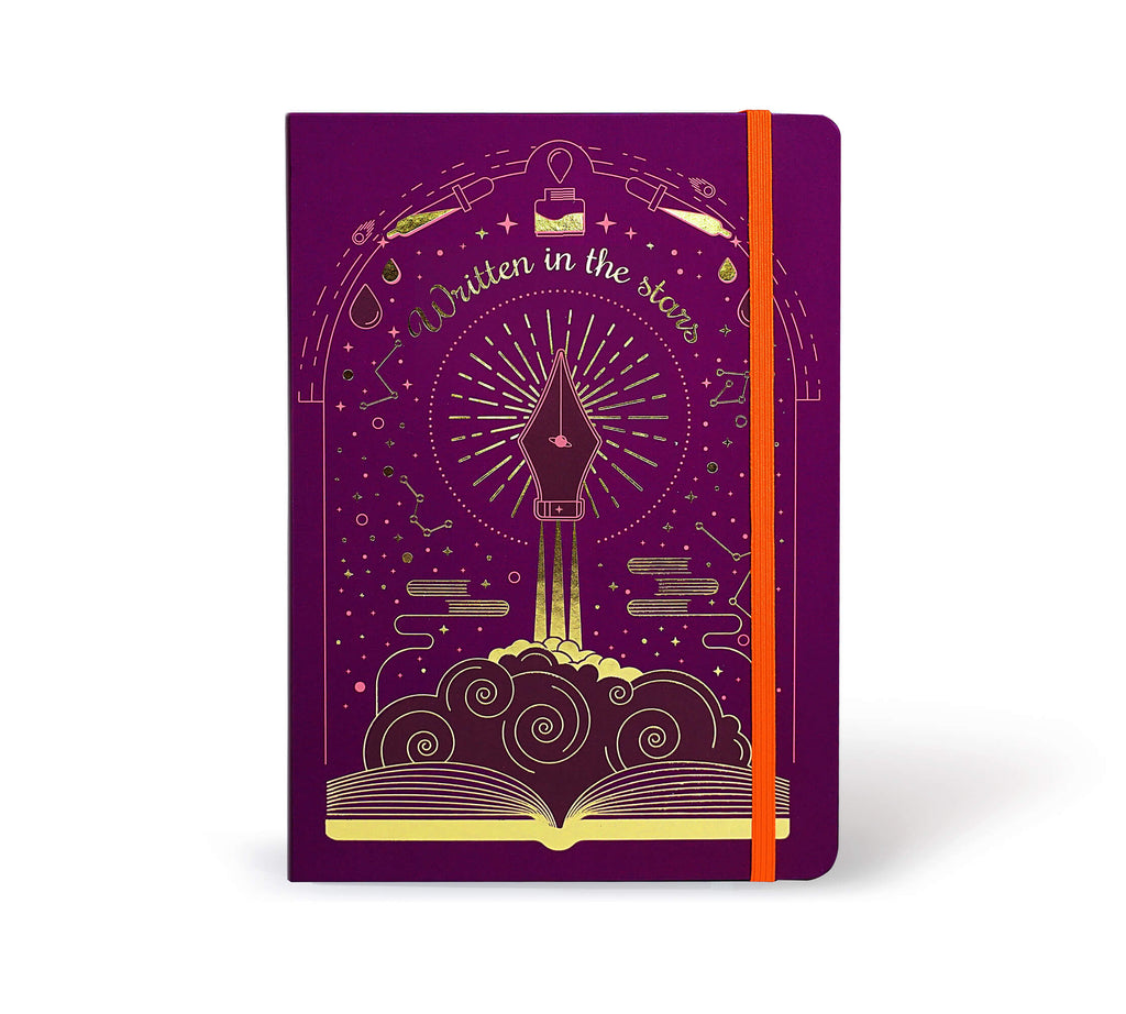 Hard cover Journal - Written in the stars