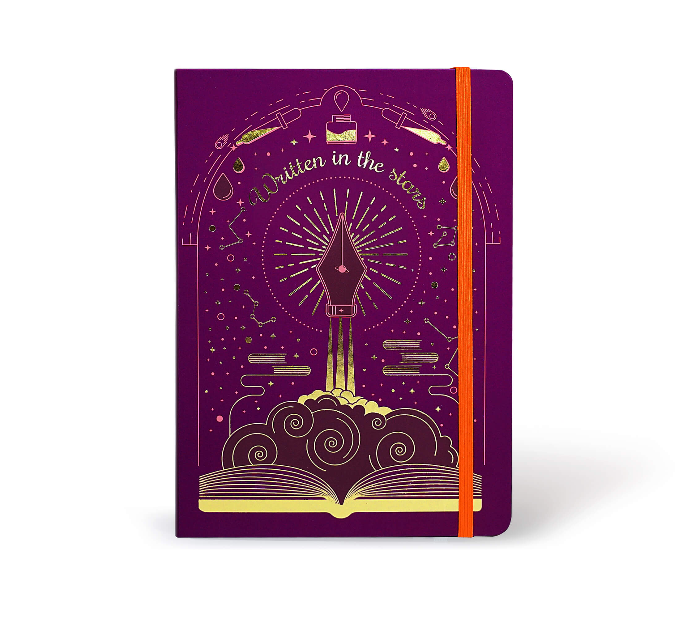 Hard cover Journal - Written in the stars