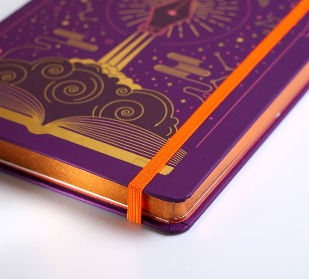 Hard cover Journal - Written in the stars