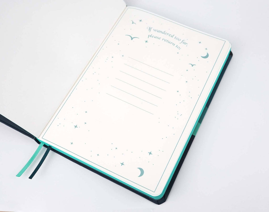 Hard cover Journal - The journey