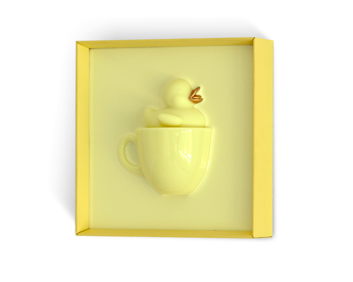 Duck in a Cup - yellow