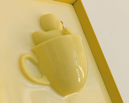 Duck in a Cup - yellow