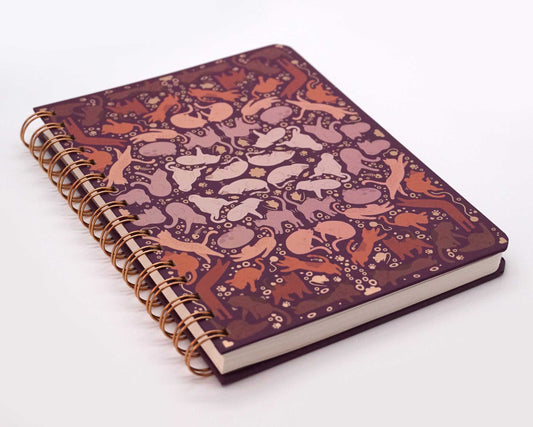 מחברת ספירלה - חתולים