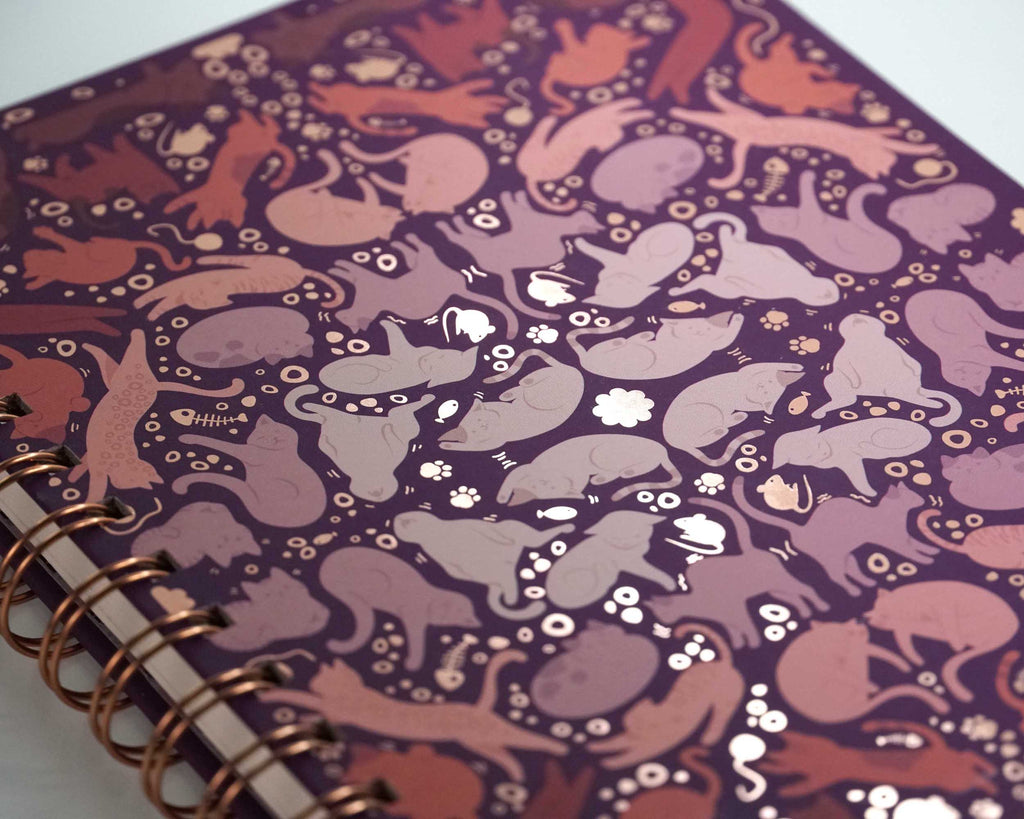 Spiral notebook - Cats