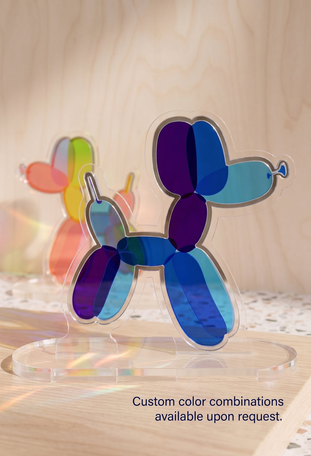 Acrylic Balloon Dog Sculpture