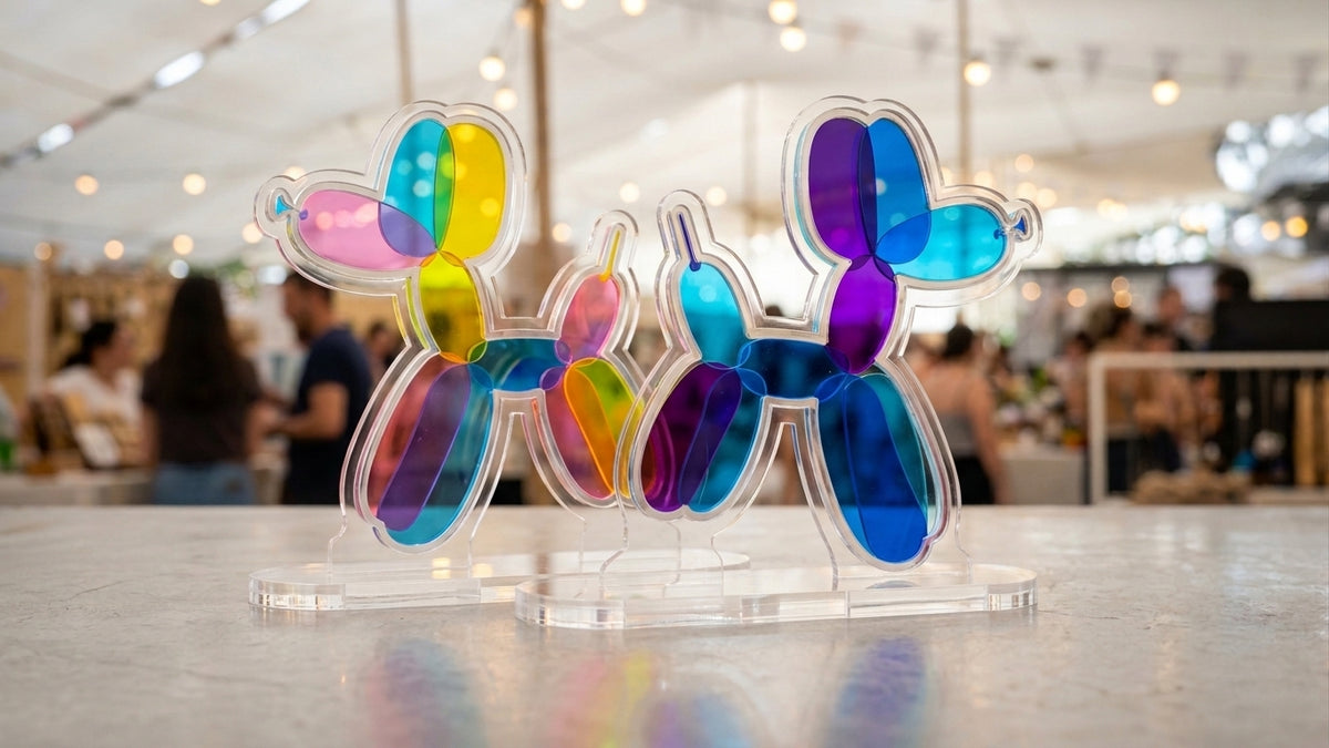 Acrylic Balloon Dog Sculpture
