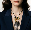 The Bee Necklace For Modern Visionaries